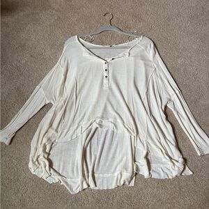 Free People white top
